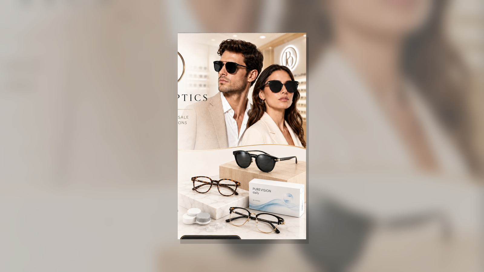 Statement eyeglasses frames at Pure Optics