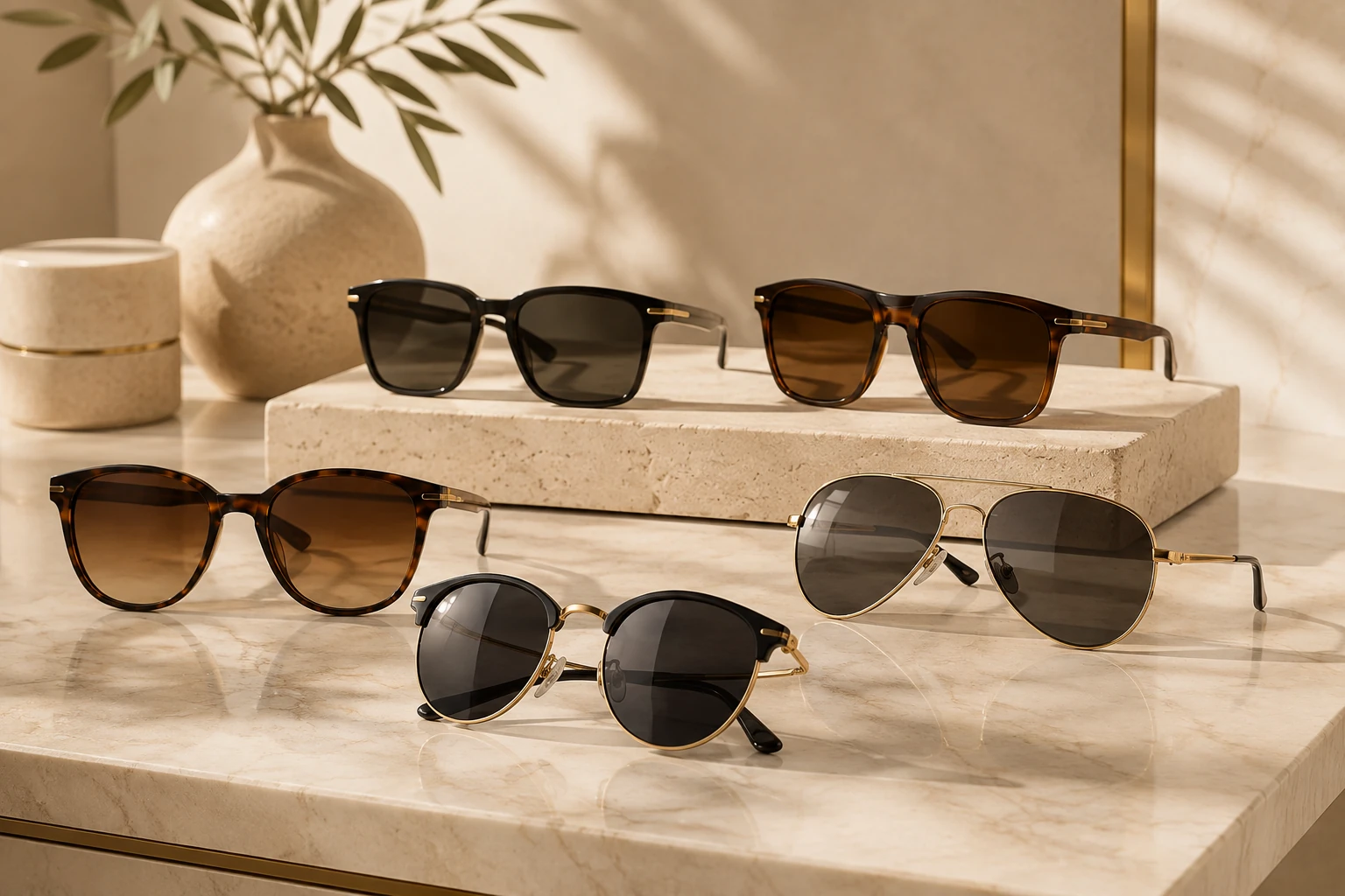 Prescription lens options with eyeglasses and loose optical lenses for Pure Optics.