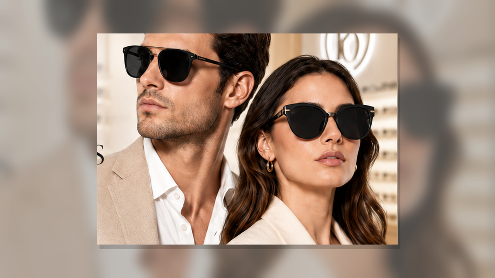 Classic sunglasses style at Pure Optics