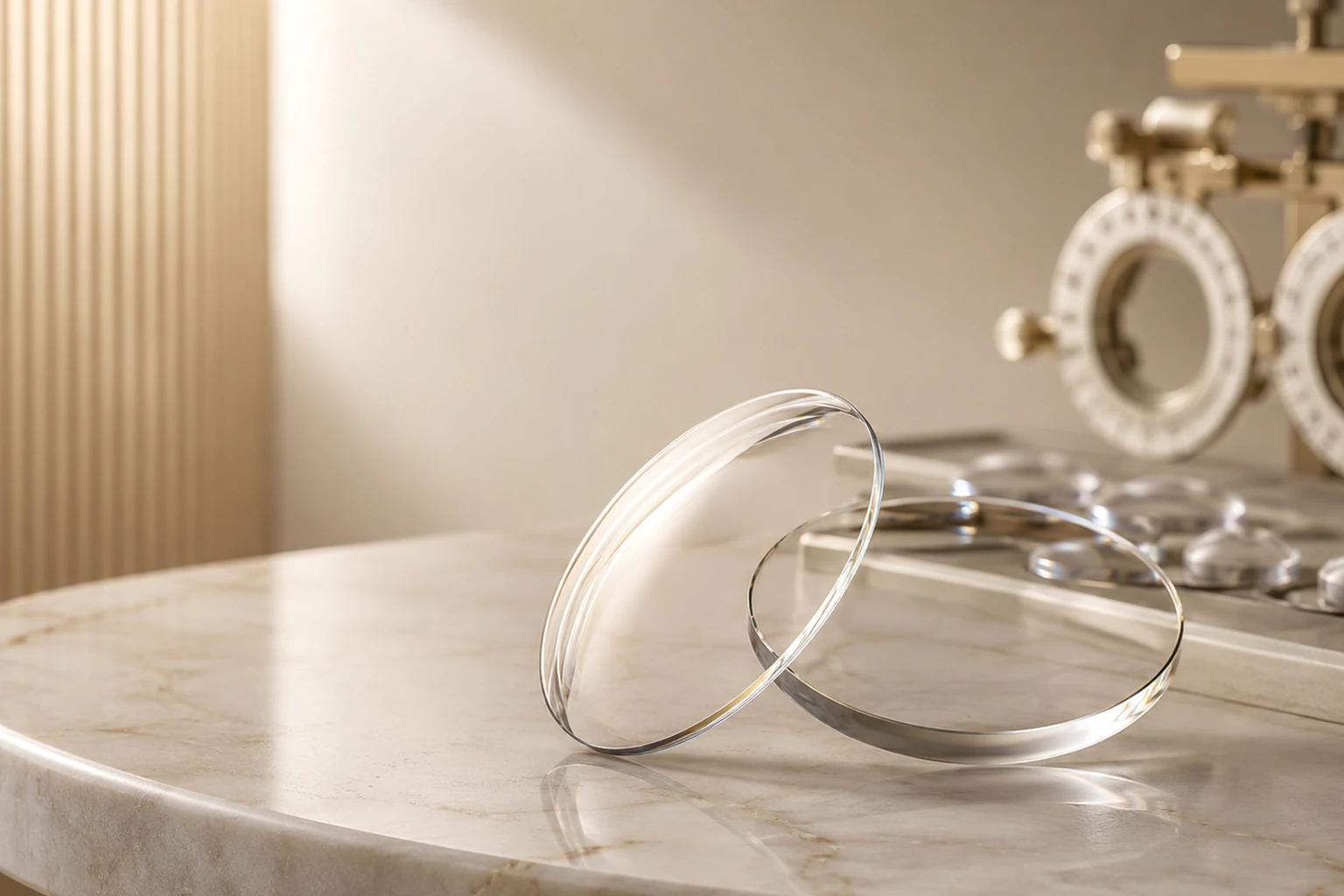 Optical lens guide by Pure Optics